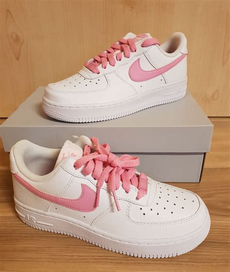 nike air rosa kariert